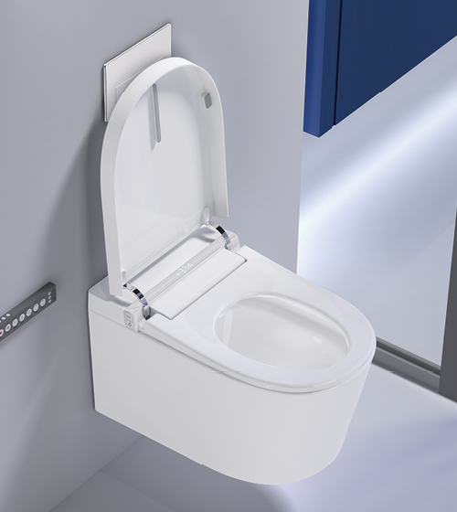 Intelligent Rimless Wall Hung Toilet | Wall Hung Toilet Fitting